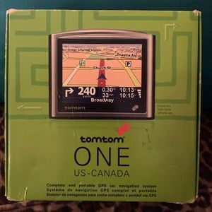 TomTom one navigation system